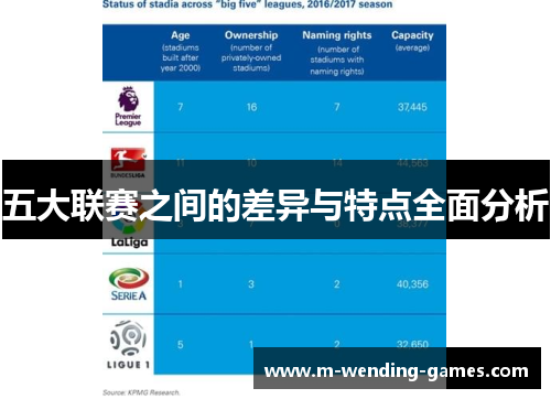 五大联赛之间的差异与特点全面分析