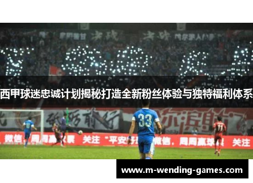 西甲球迷忠诚计划揭秘打造全新粉丝体验与独特福利体系